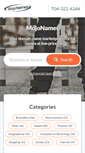 Mobile Screenshot of mojonames.com